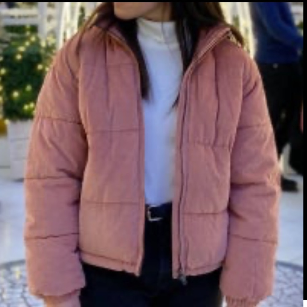 AE Corduroy Puffer Jacket
